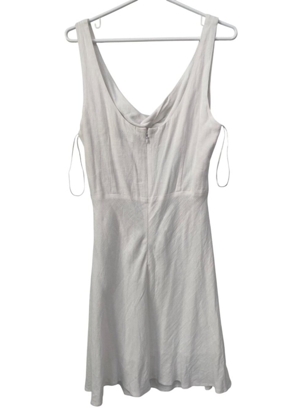 Petal + Pup Apollo Midi Dress Size 10 Cutout Sleeveless White Elegant Party NEW - Picture 4 of 13